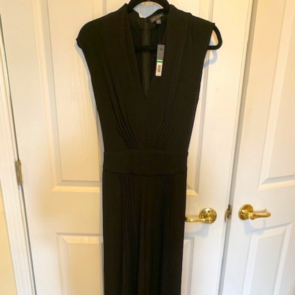 The Limited Black Sleeveless Jump Suit Sz L NWT